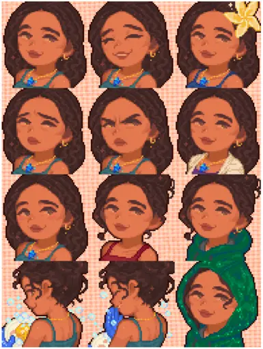 2025/3/5 : No download required. This mod includes an option for Nyapu's portrait Ver!