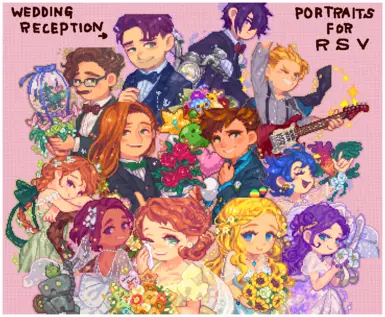 2024/2/21 : New Update " Wedding Reception Portraits for RSV Ver 1.0.0