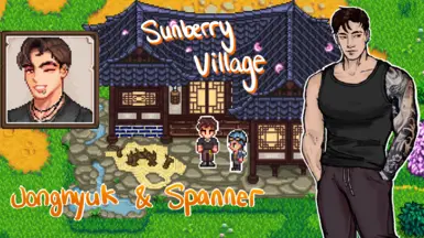 Jonghyuk and Spanner - Custom NPCs for Sunberry Village