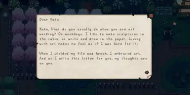 Romantic love letters