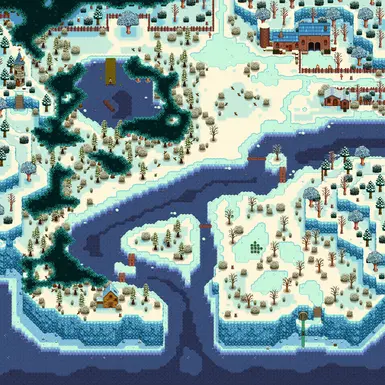 Modded forest - winter