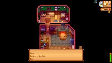 Opening Clint's dialogue while he's gone from the shop