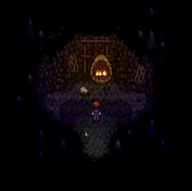 Extra Quarry Cave (Fireplace is not included)