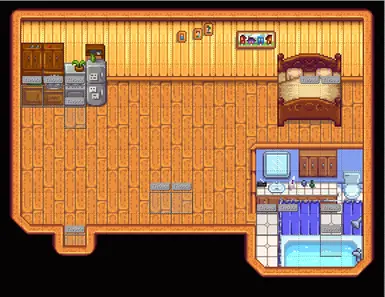 Bed: Right Bathroom: Yes DarkWalls: No
