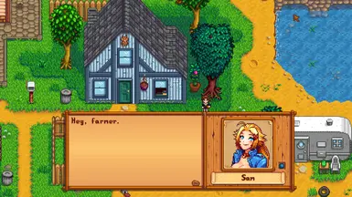 Sam as Girl Sam