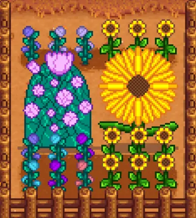 OrchidCourage style fall flowers