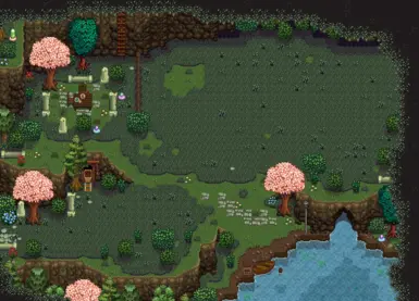 forest - cleared of debris