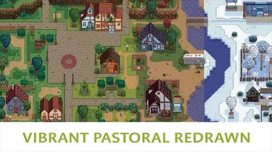 Vibrant Pastoral Redrawn
