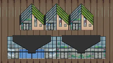 Black (Wood + Extensive greenroof) - 