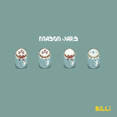 mason jars by billi.