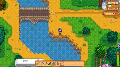 Abigail fishing